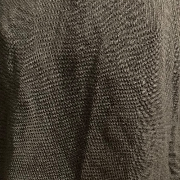 DOTS Black sequin front button down knit Cardigan sz M - Picture 3 of 8